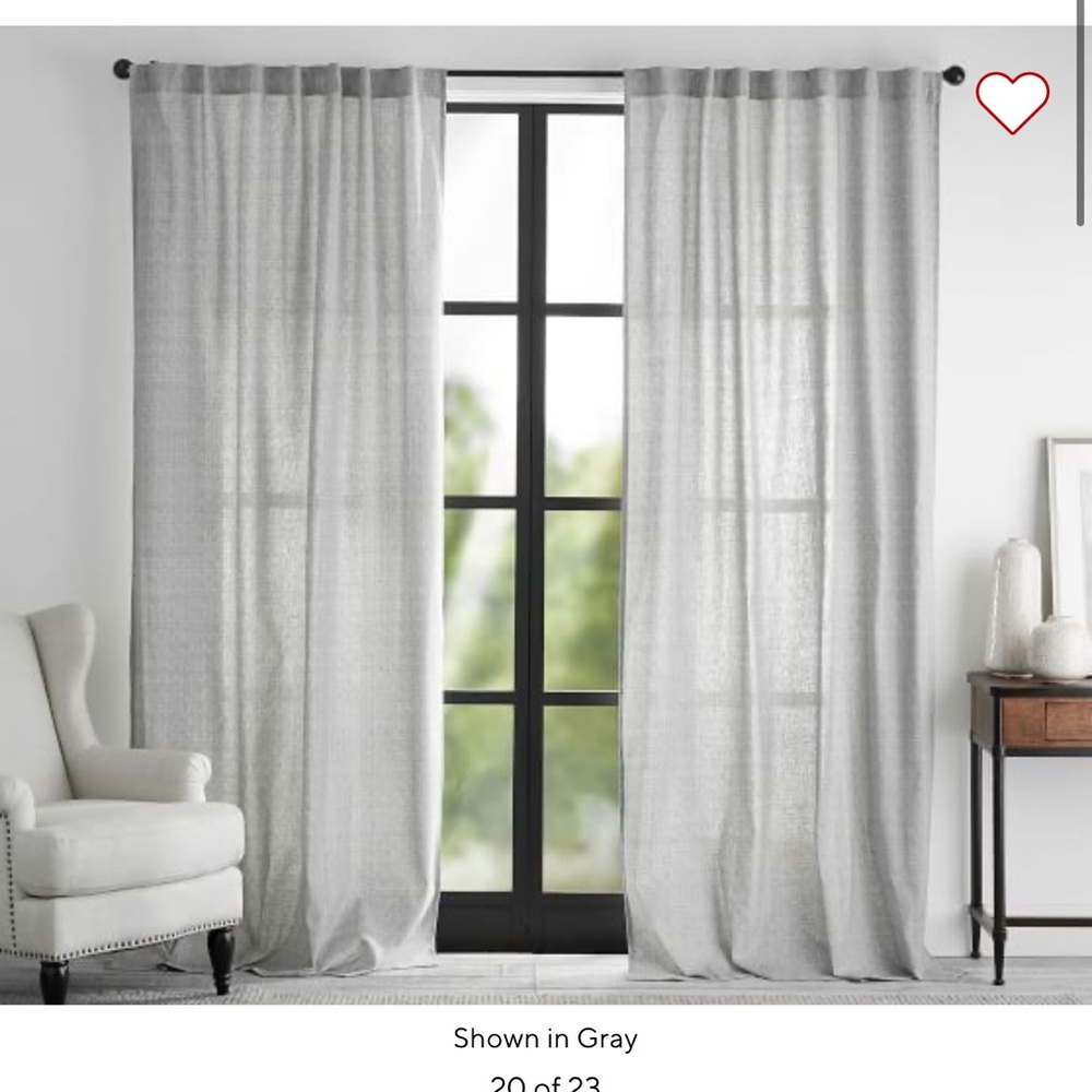 NEW Broadway Curtain - Set Of 2